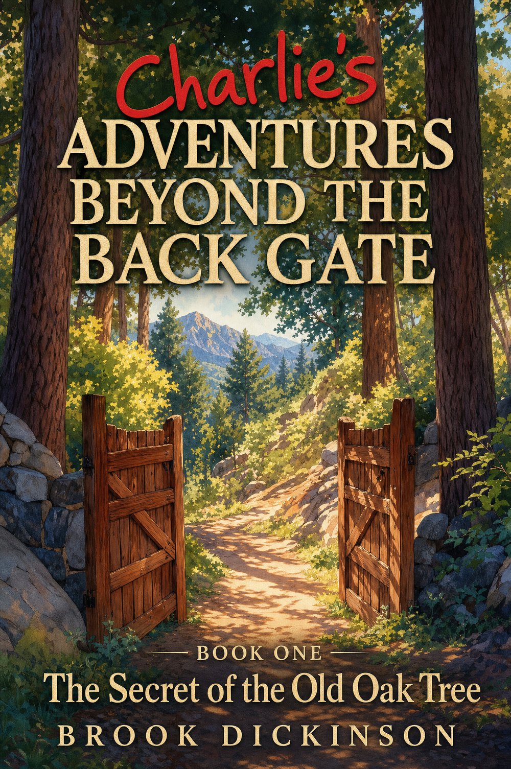 Book One cover: The Secret of the Old Oak Tree